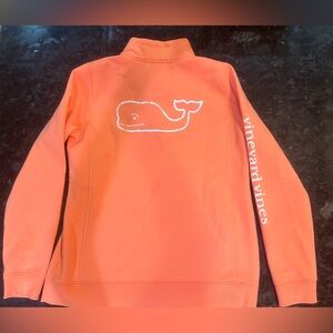 Orange sweatshirt